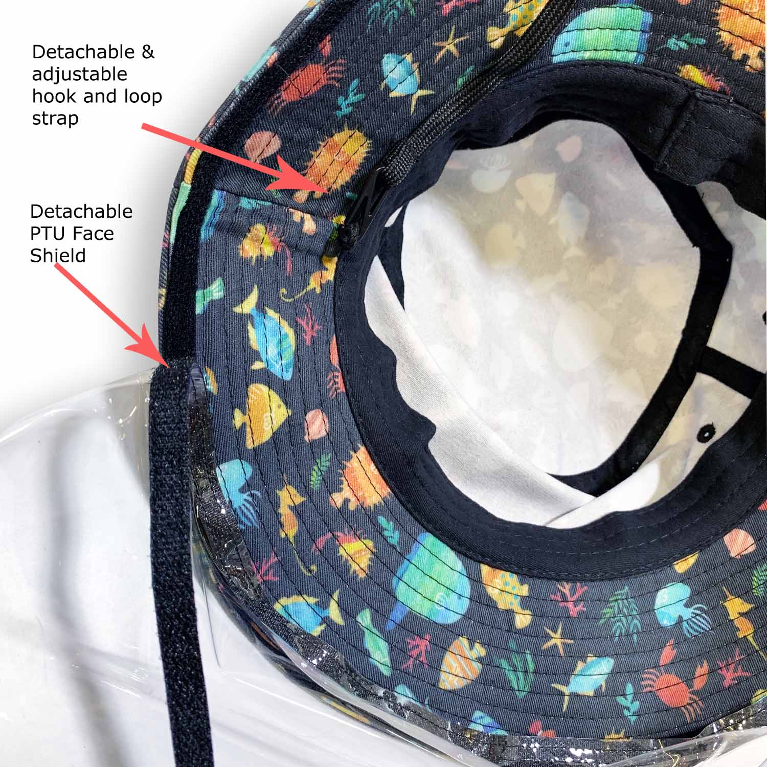 Cotton Digital Printed Bucket Hat
